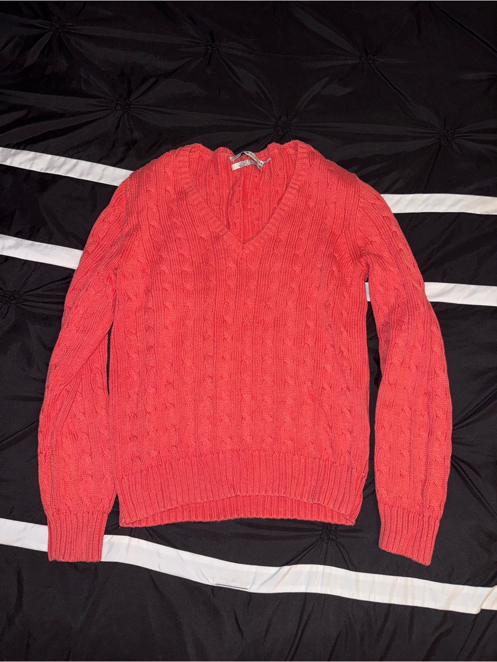 Tommy Hilfiger Coral Cable-Knit Sweater